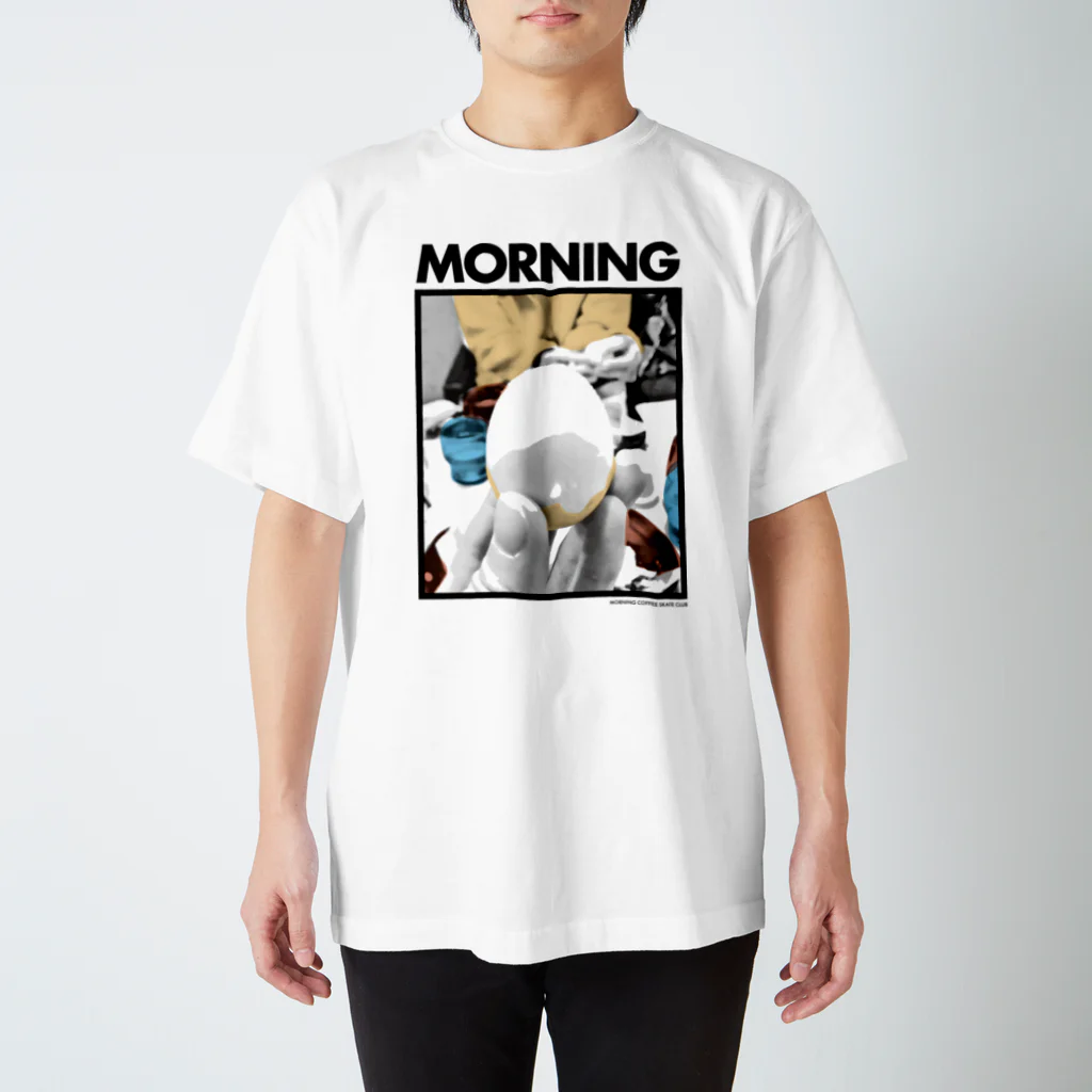 MORNING COFFEE SKATE CLUBのMORNING SET  Regular Fit T-Shirt