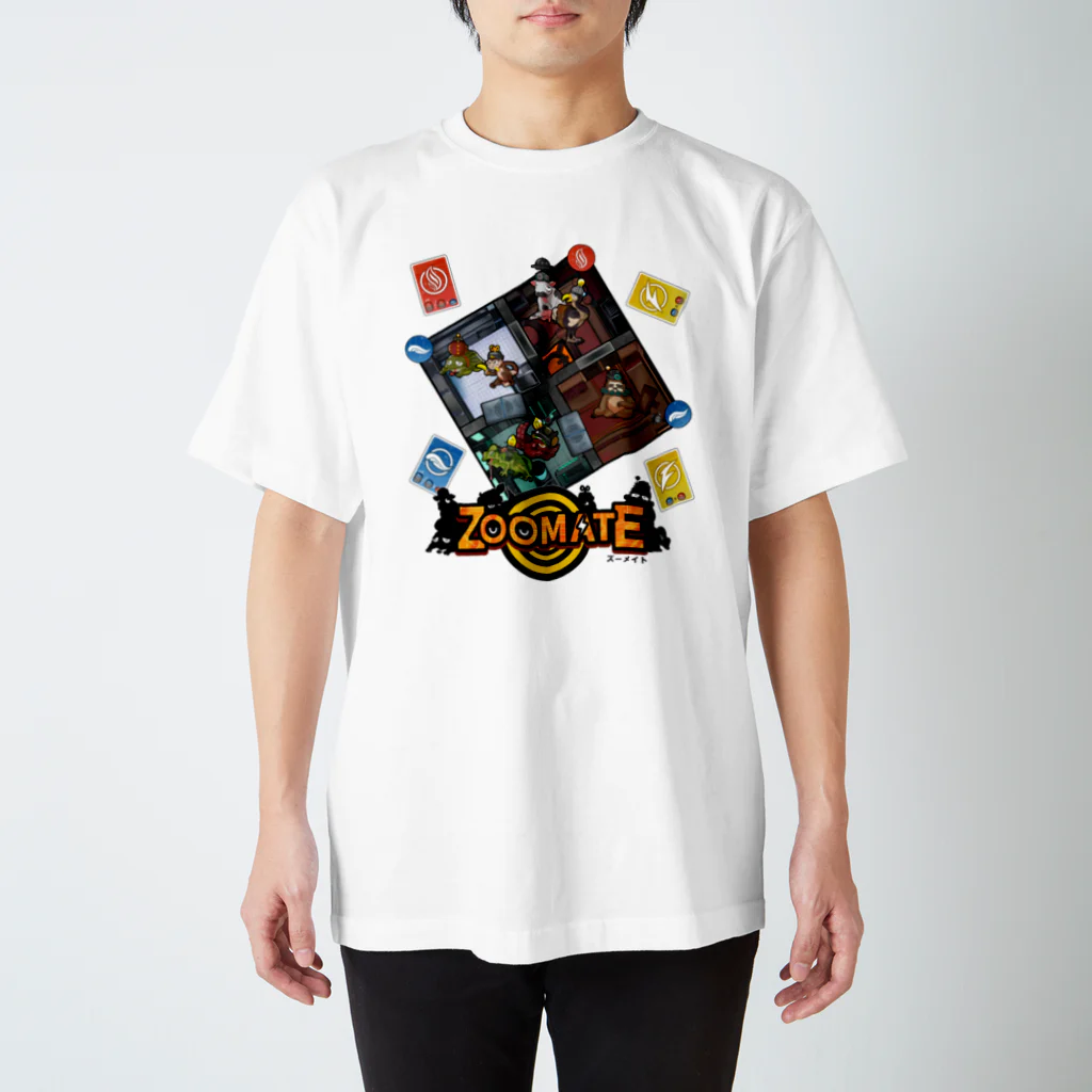 INTELLIGENT MONKEYのズーメイト(タイプA) Regular Fit T-Shirt