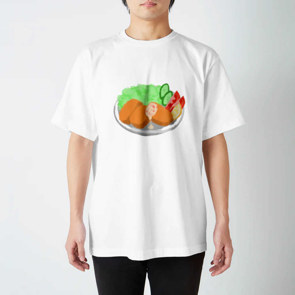 いくら丼のカニクリームコロッケ Regular Fit T-Shirt