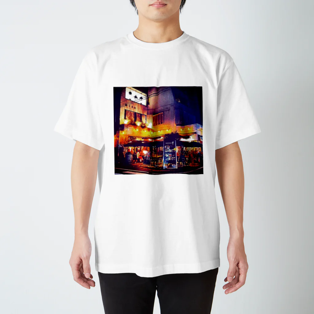 aoki_tanの夜のカフェ スタンダードTシャツ