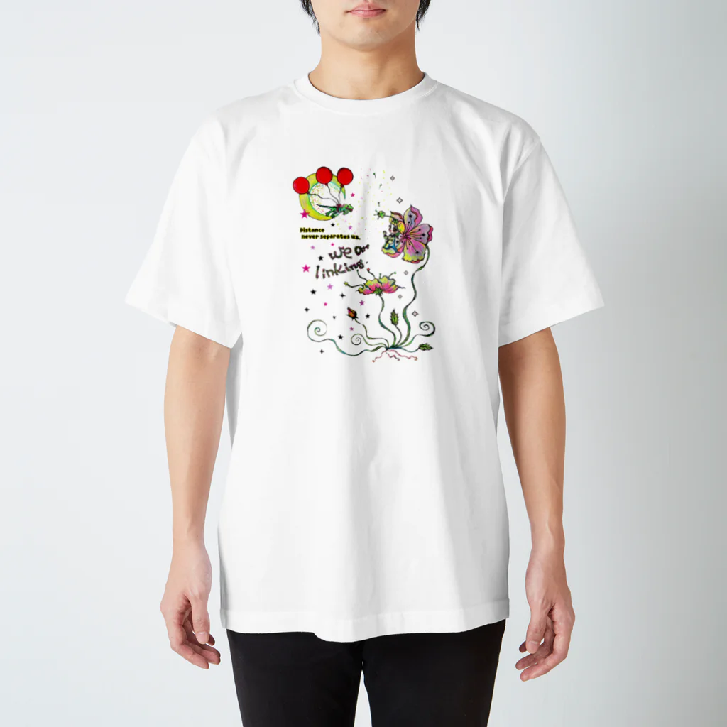 そらいろ/空彩のWe are linking☆☆☆ Regular Fit T-Shirt