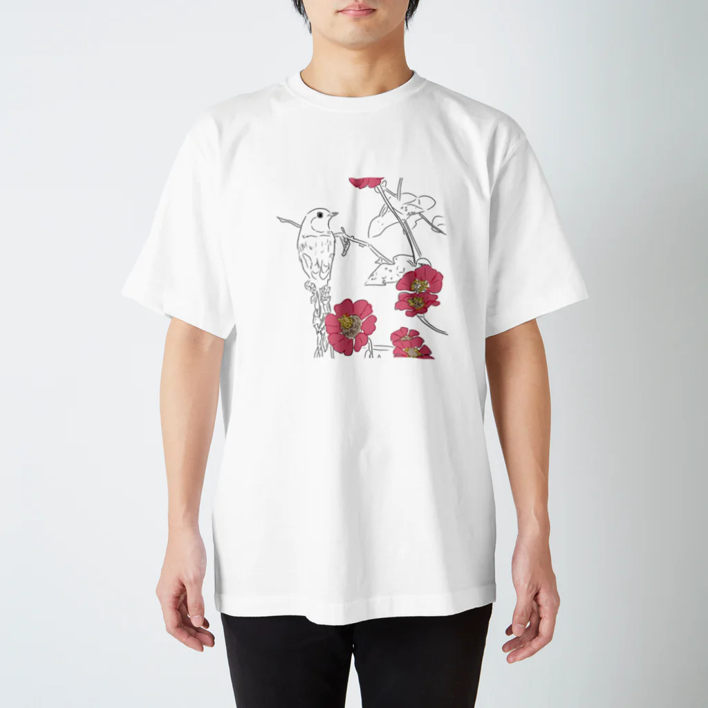 とおりすがりのなんかしらの鳥 Regular Fit T-Shirt