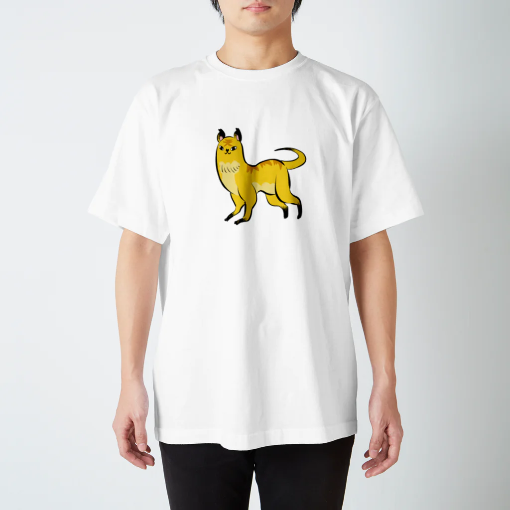 かわいい尻子玉の天啓猫さん(文字なし) スタンダードTシャツ