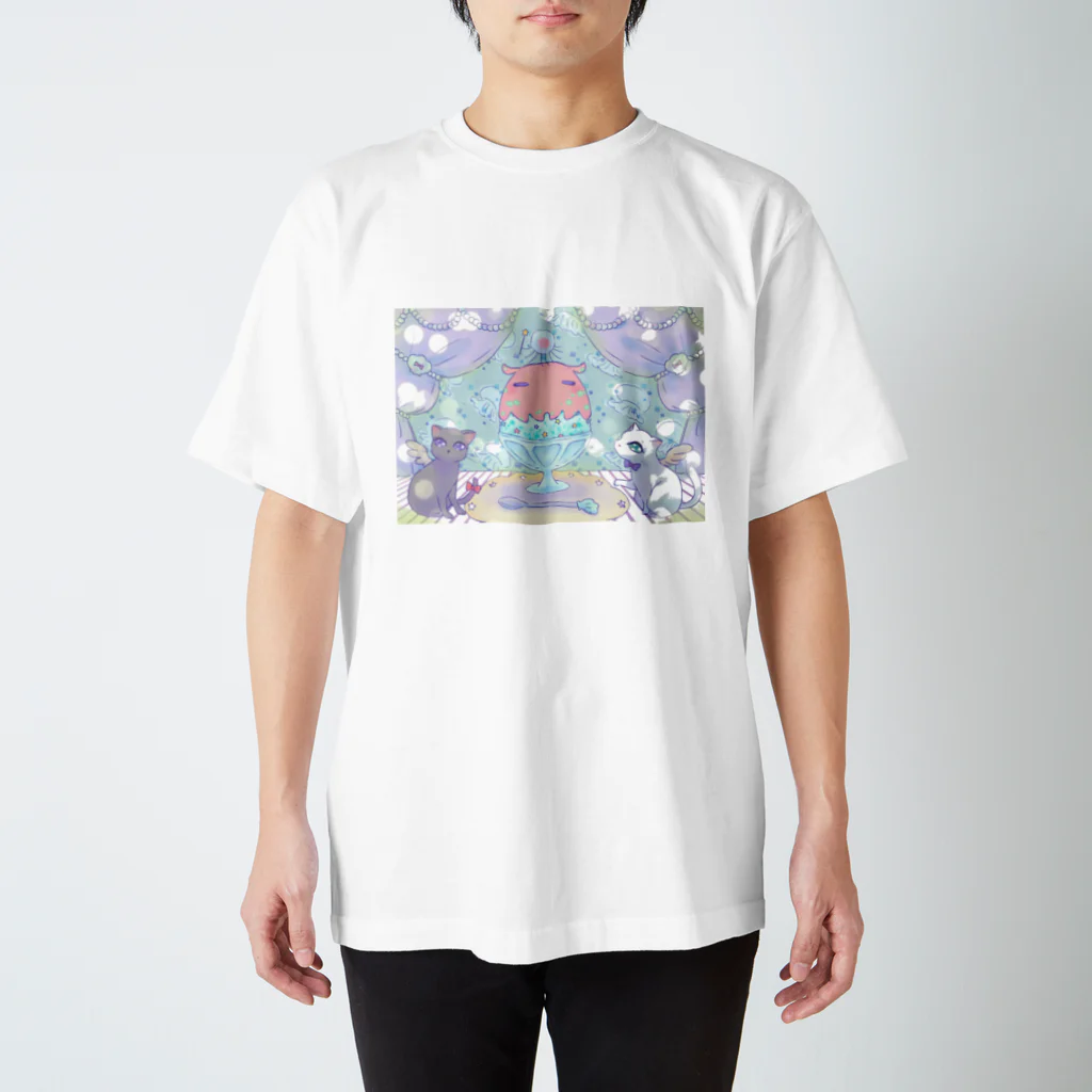 petit petit. . . . のきらきらめんだこちゃん Regular Fit T-Shirt