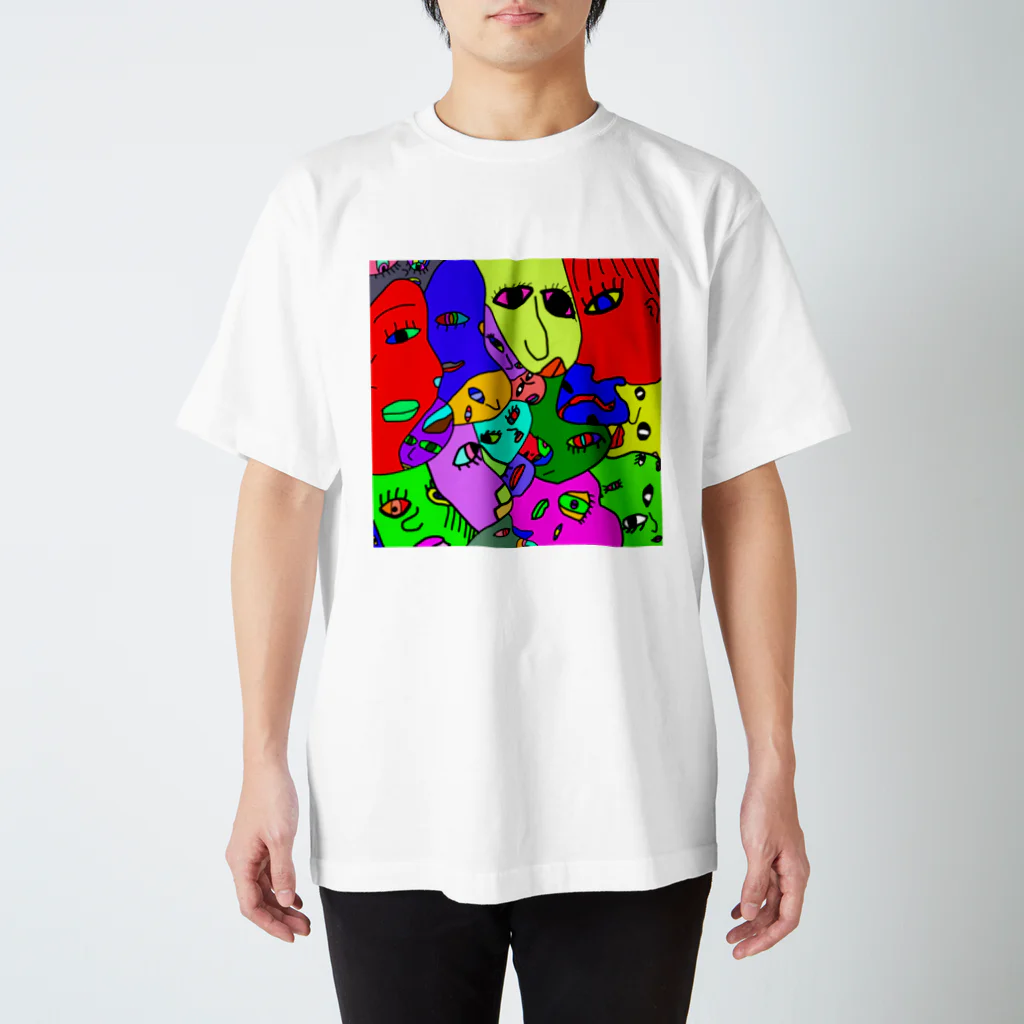 ふるいしろの笑顔 Regular Fit T-Shirt