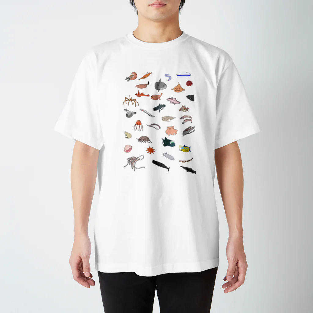 るい＠自然科学グッズの深海生物の世界 Regular Fit T-Shirt