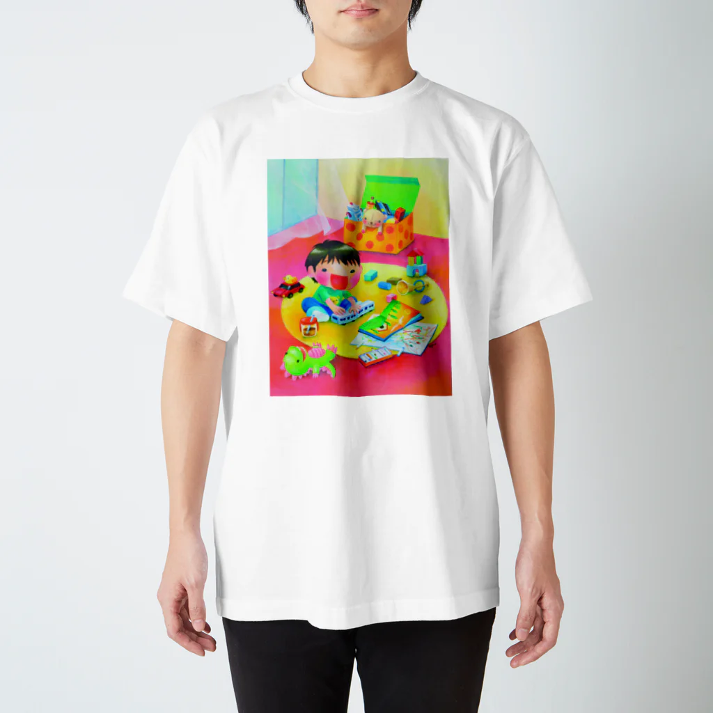 らせんゆむのらせんゆむの ぼくのすきなもの Regular Fit T-Shirt