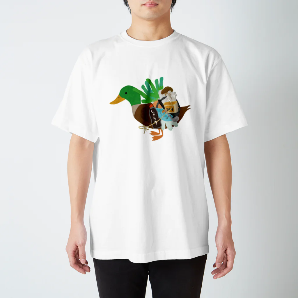 chicodeza by suzuriのカモネギマスターの雑貨とグッズTシャツ スタンダードTシャツ