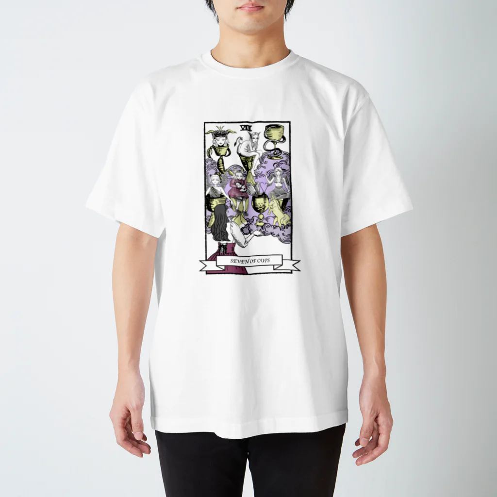 Academic ComplexのSEVEN of CUPs. Regular Fit T-Shirt