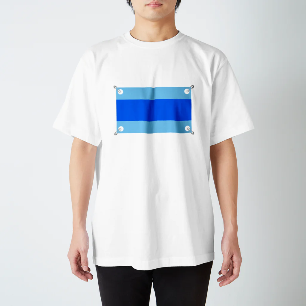 MAYUのマラソンゼッケン（ブルー） スタンダードTシャツ