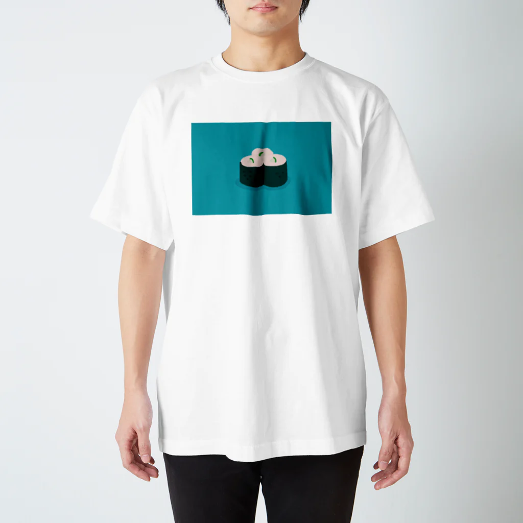 偏光のきゅうり巻き兄弟 スタンダードTシャツ