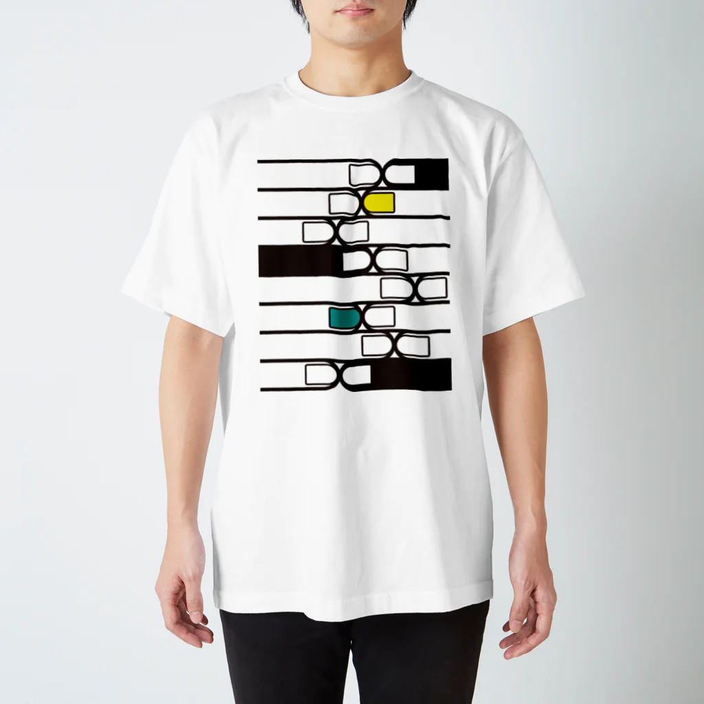 nakamurahirokiのFINGERS01 Regular Fit T-Shirt