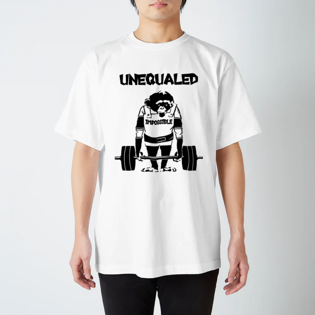 UNEQUALED/VERTEXの猿デッド スタンダードTシャツ