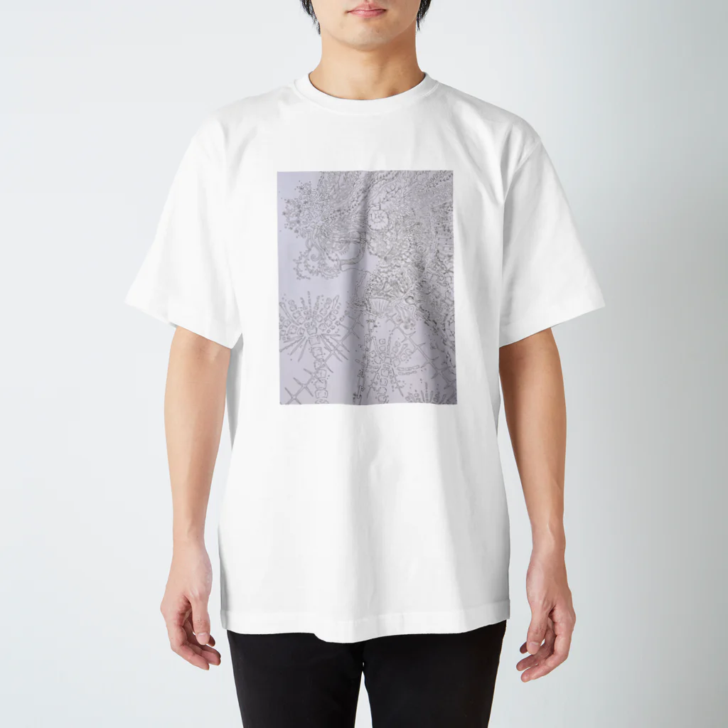 エスカルゴのお店の海の少女 Regular Fit T-Shirt