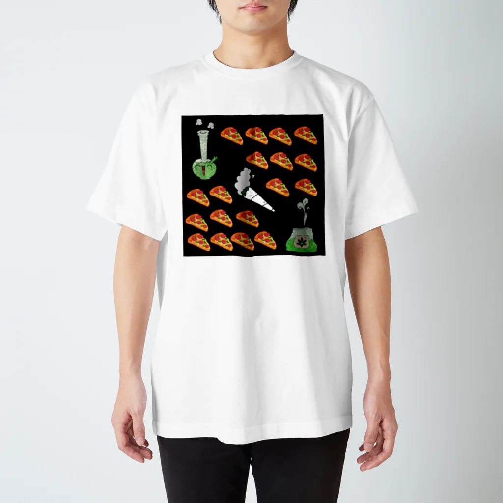 Young Fashion のPizza Party スタンダードTシャツ