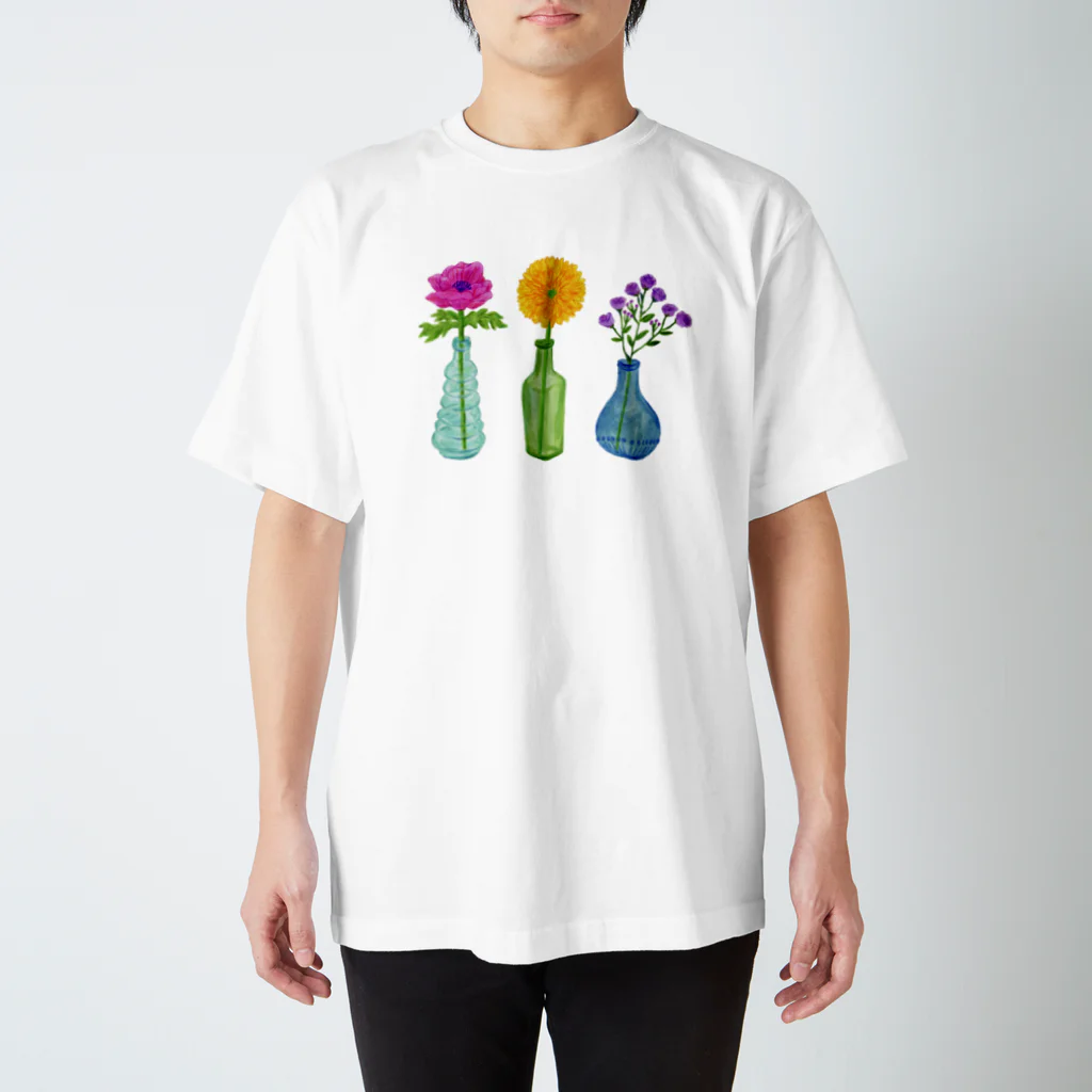 mi. （エムアイドット）のflowers スタンダードTシャツ