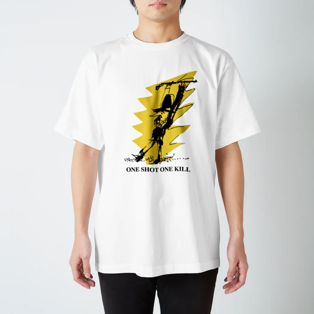 杉浦 智史のONE SHOT ONE KILL スタンダードTシャツ