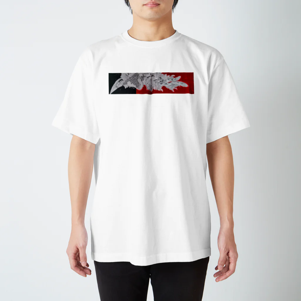 水墨絵師 松木墨善の鳳凰図 Regular Fit T-Shirt