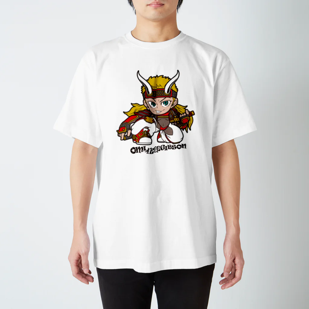 北怪堂のおみ武者 スタンダードTシャツ