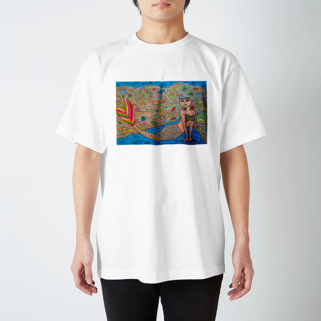 たけむらあいかの人魚 Regular Fit T-Shirt