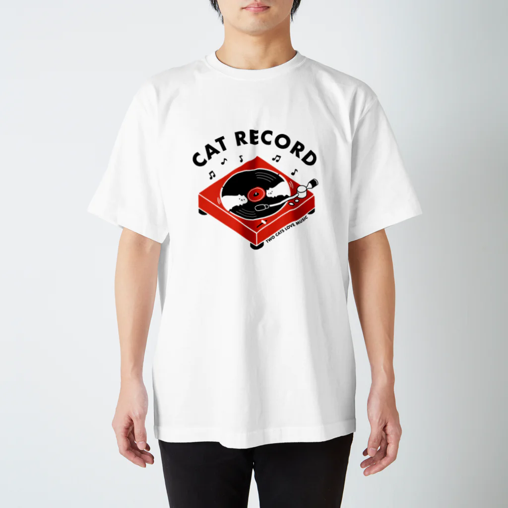 shimizu storeのCAT RECORD スタンダードTシャツ