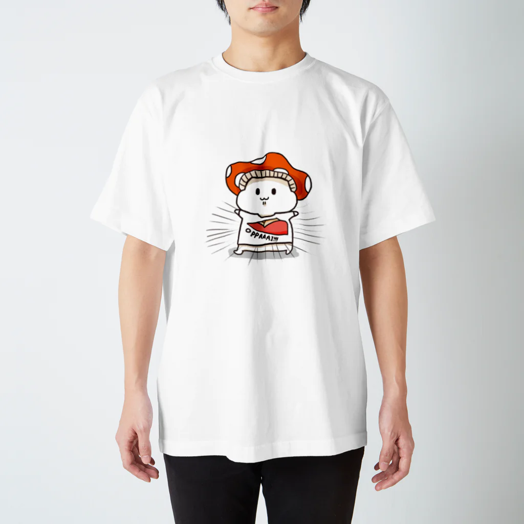 きのこのおうちのきのころいどさん(おっぱい) スタンダードTシャツ