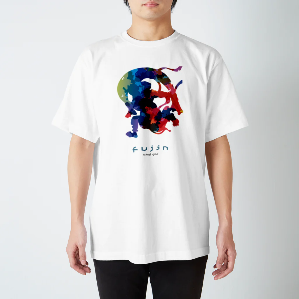 源内コンセプションのFUJIN〈風神 ｰWind Godｰ 〉 Regular Fit T-Shirt