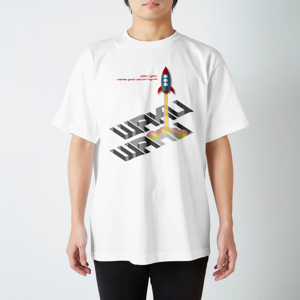 源内コンセプションのWAKUWAKUブースター 03 スタンダードTシャツ