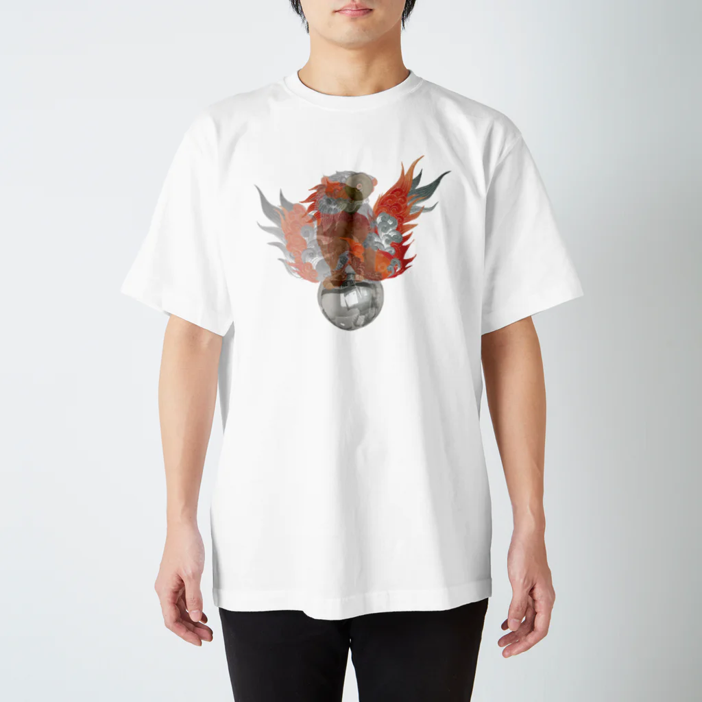 ハイパーコラージュクリエイターズの阿吽の狛幻 Regular Fit T-Shirt