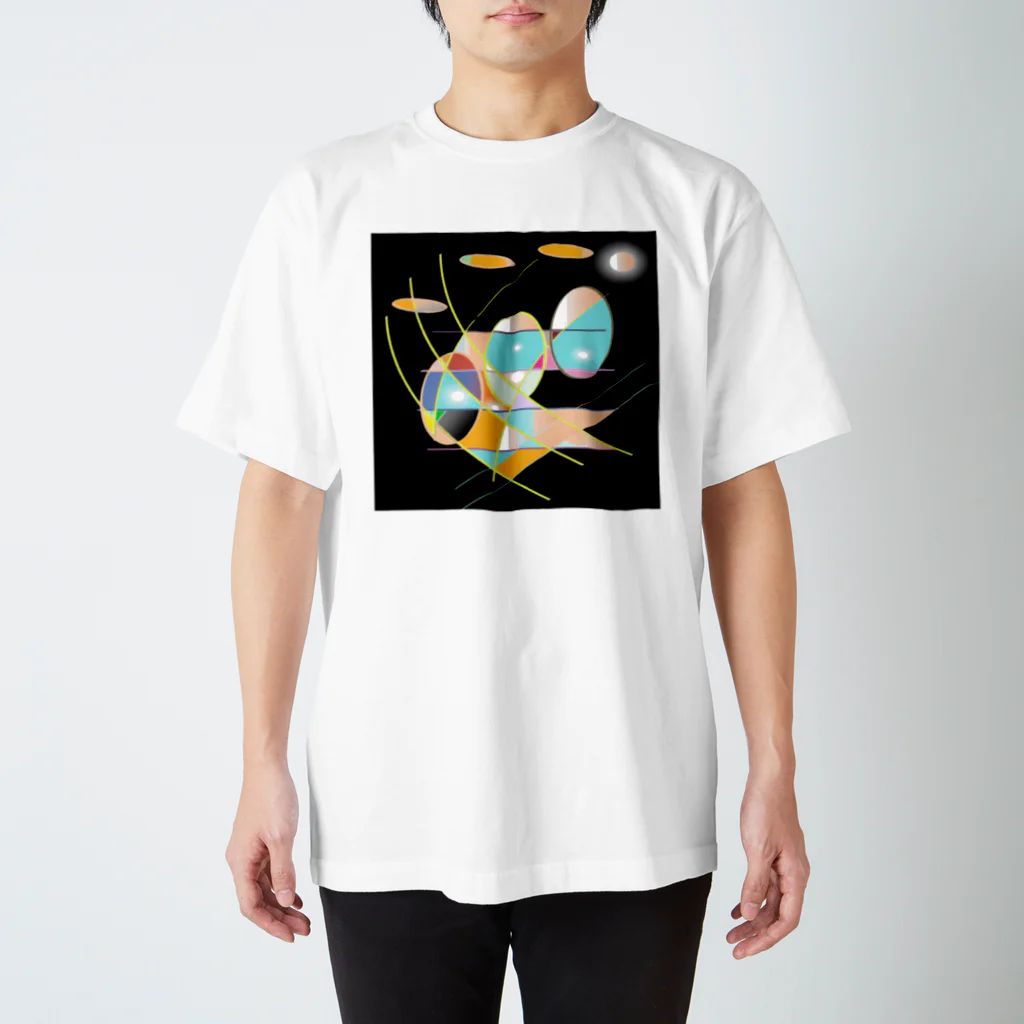 inko andの宇宙旅行 スタンダードTシャツ