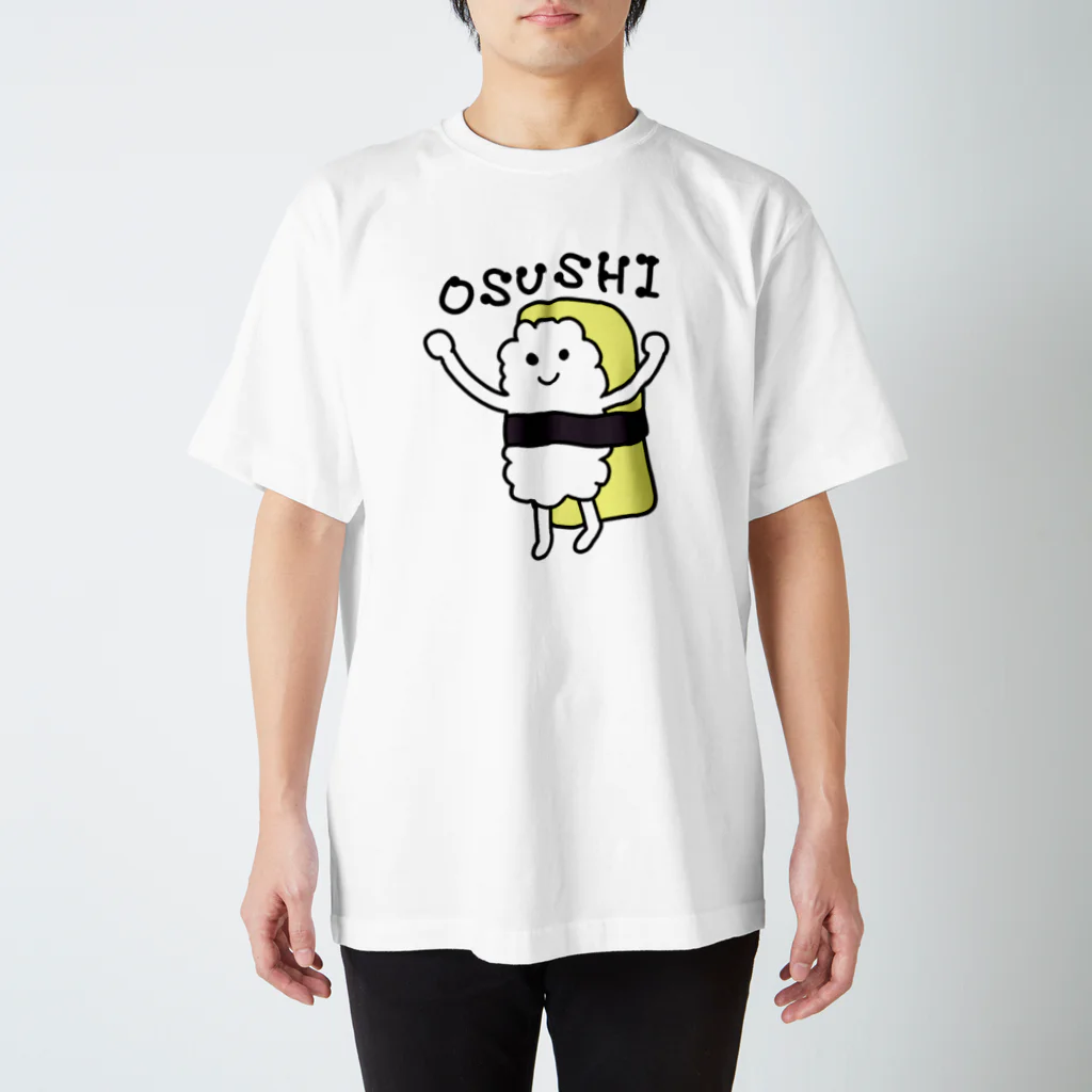 りくこ。のたま悟郎(Tamagoro) スタンダードTシャツ