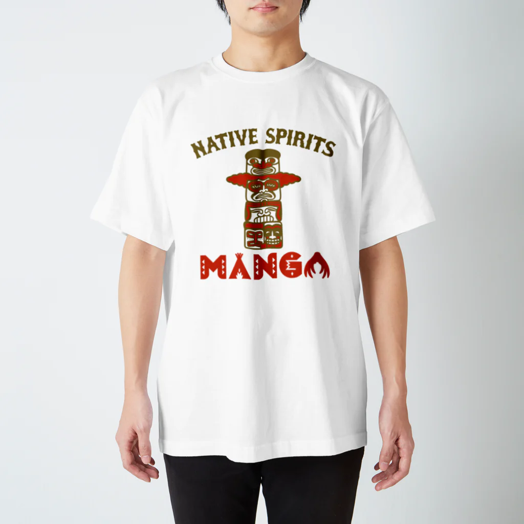 COSMICATION JUNKYARDのNATIVE MANGA SPRITS あすなろ編 Regular Fit T-Shirt