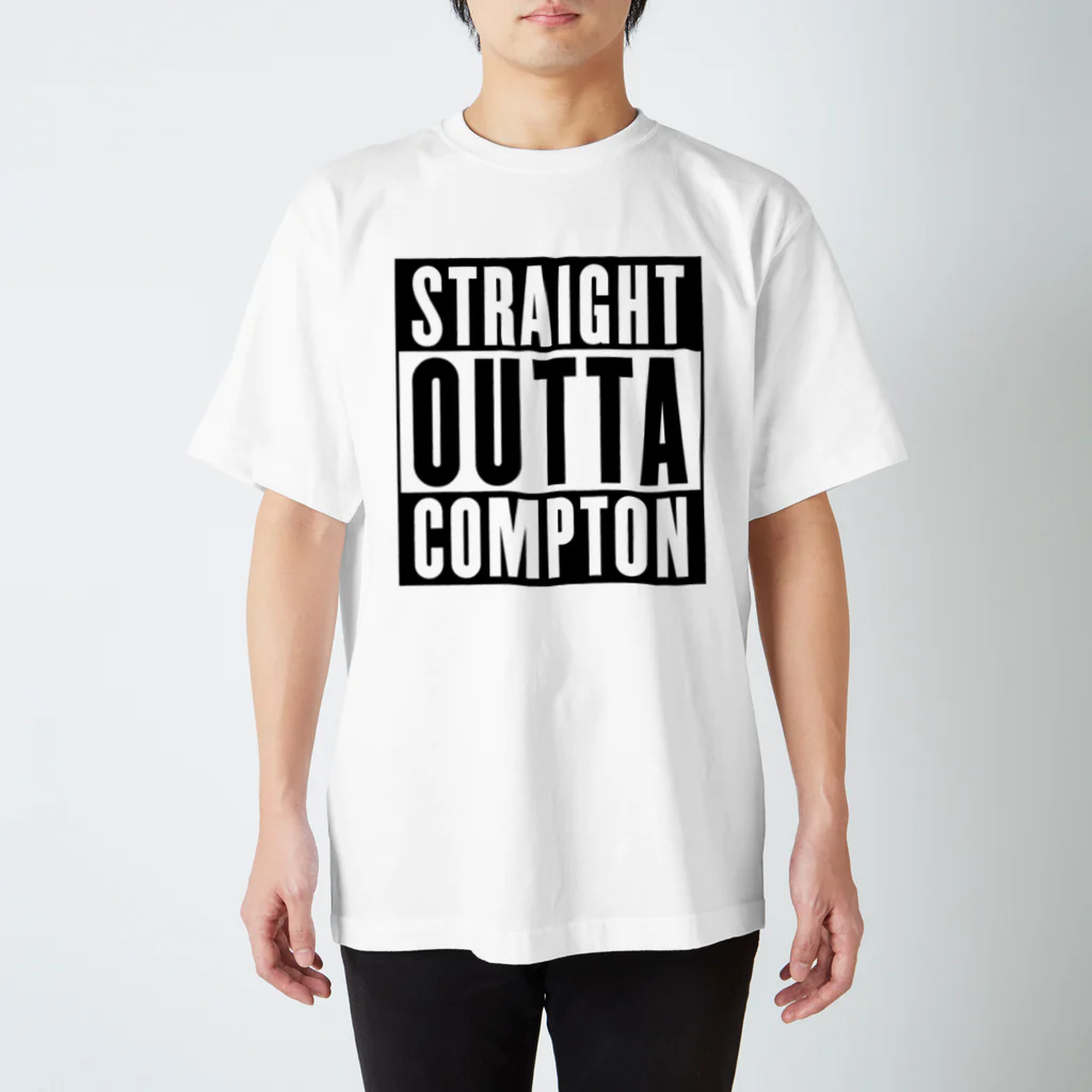 DRIPPEDのSTRAIGHT OUTTA COMPTON- ストレイト・アウタ・コンプトン- スタンダードTシャツ