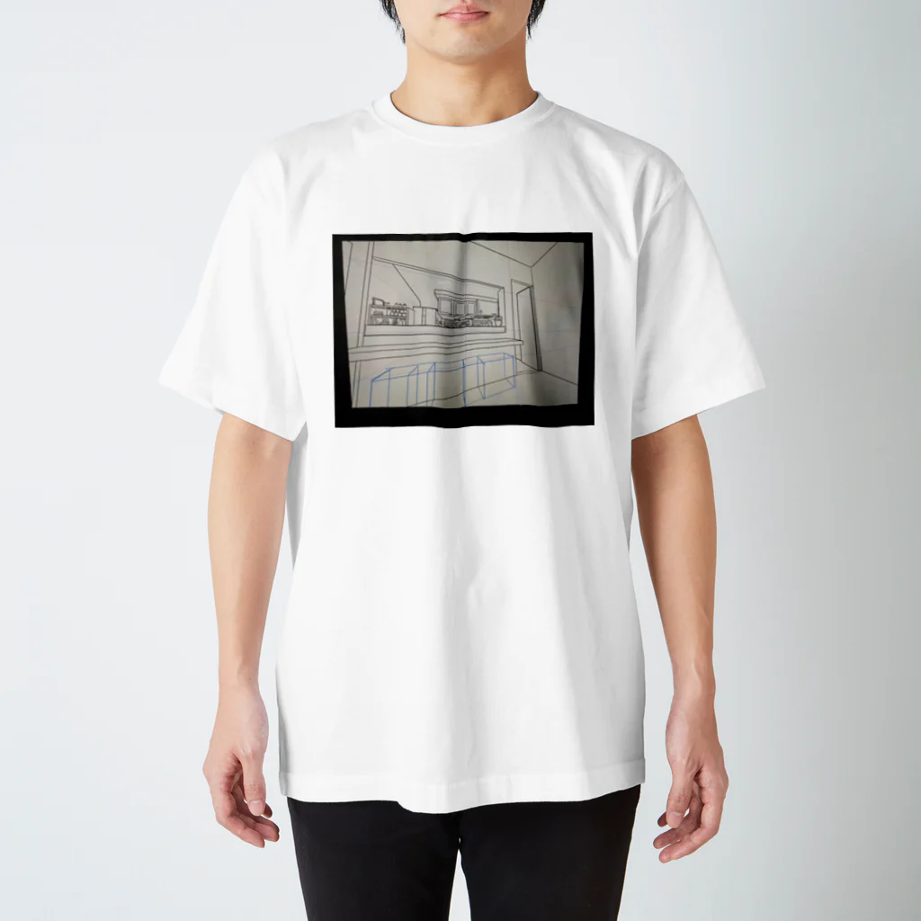 不リスクのカフェキッチンパース Regular Fit T-Shirt