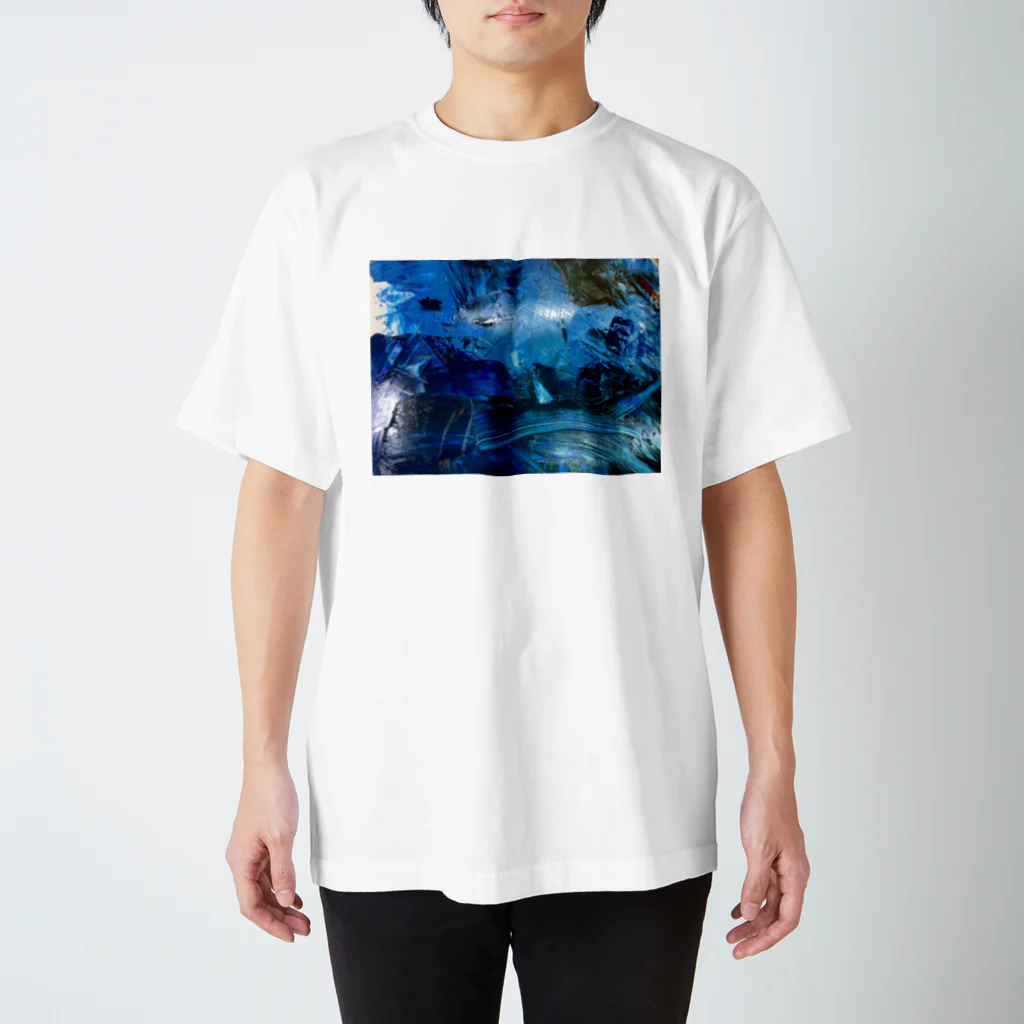 タナツキ商会のBLUE×ブルー×青 Regular Fit T-Shirt