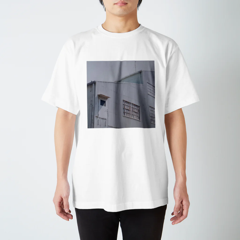 PORTONE, ART, LABORATORY.のBlue Factory Regular Fit T-Shirt