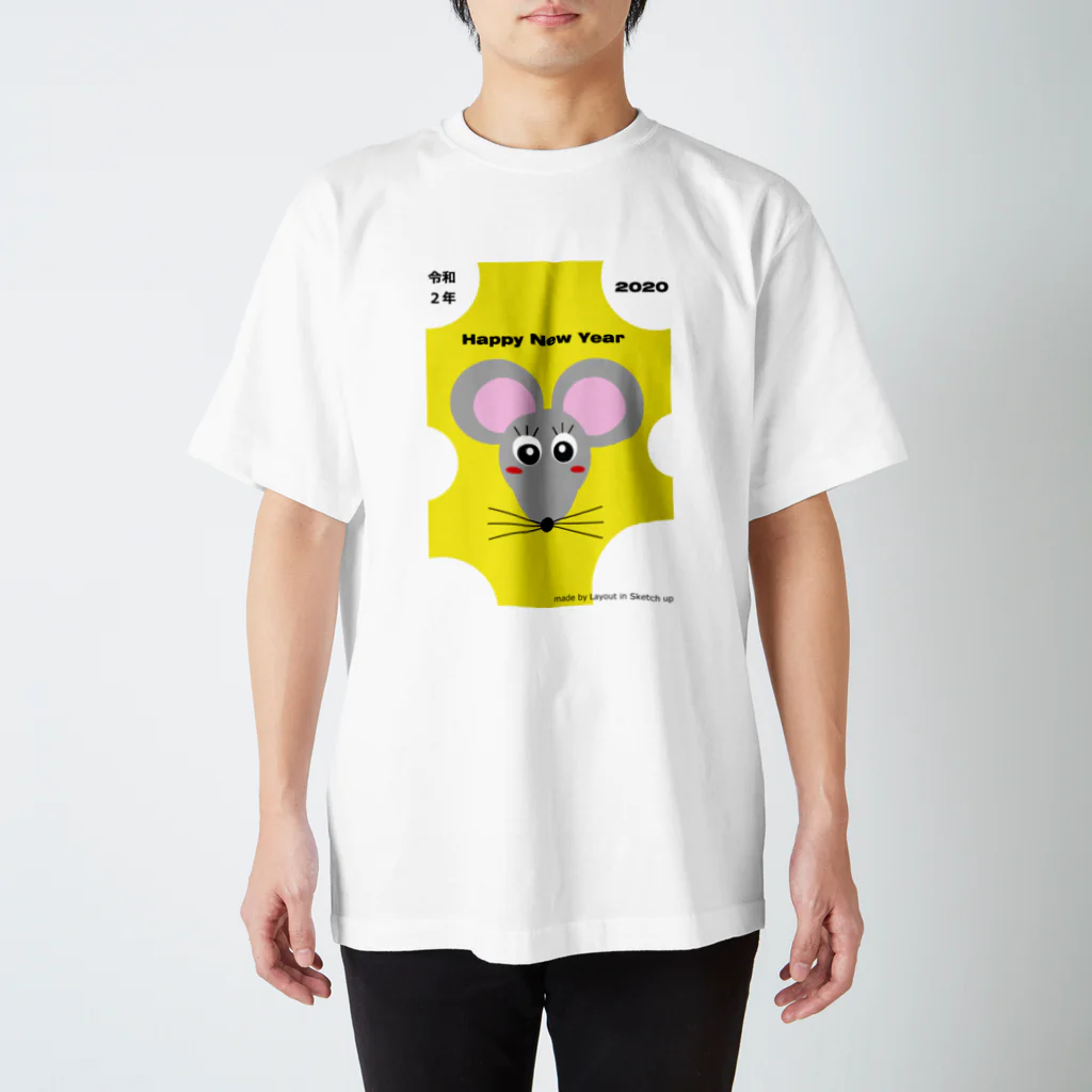 MilenushkaのThe Mouse 2  スタンダードTシャツ