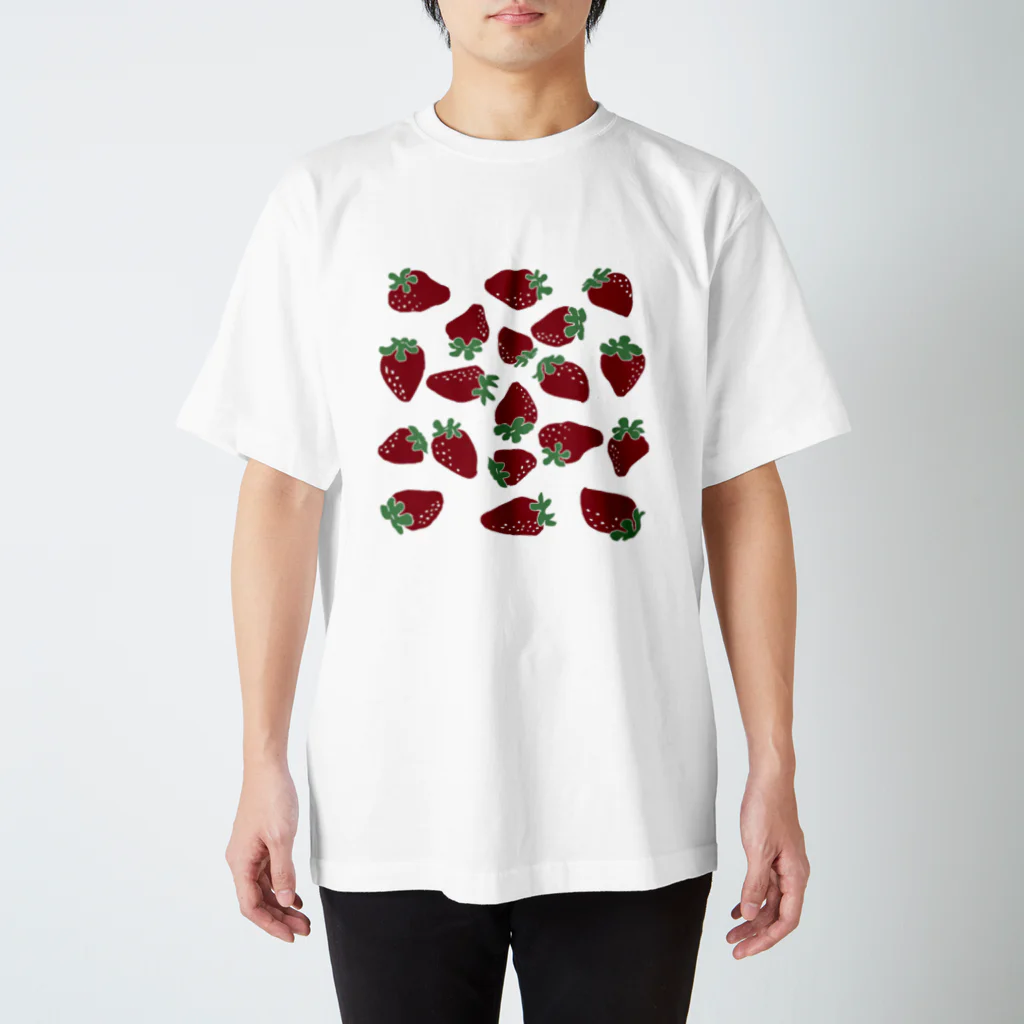 メイド　ミー　チャムのいちごいっぱい スタンダードTシャツ