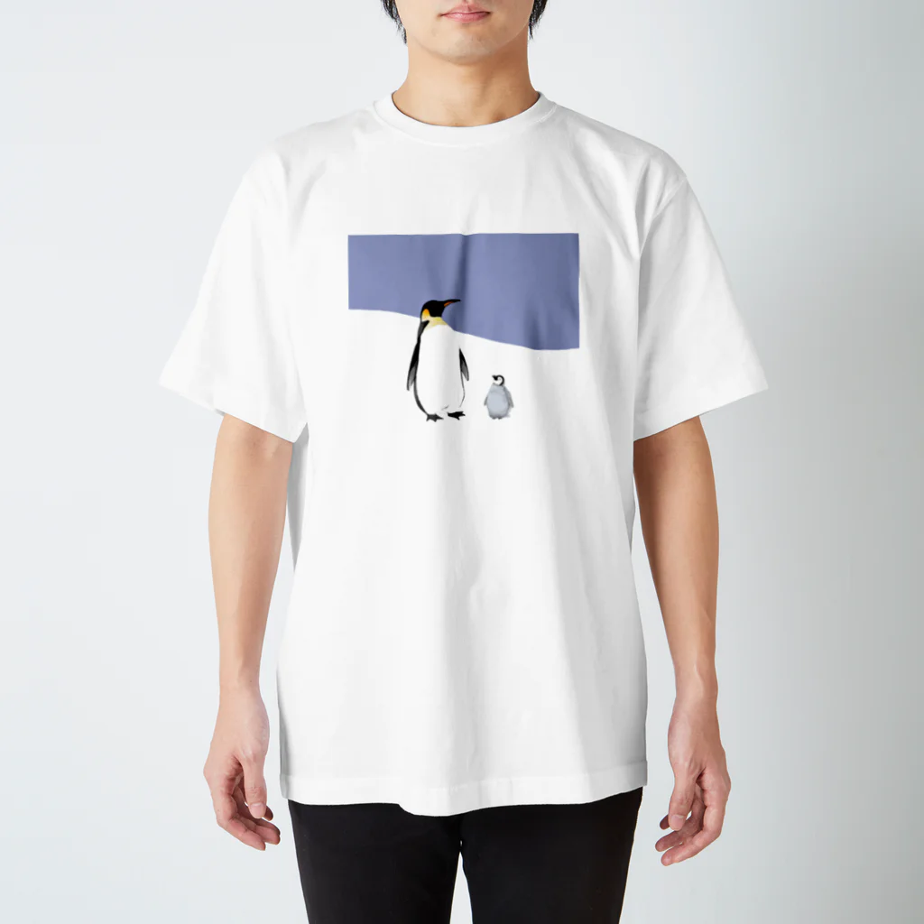 YUKI-Oのぺんぎんおやこ Regular Fit T-Shirt