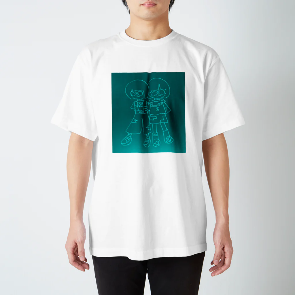 あこだまの不思議・少女 Regular Fit T-Shirt