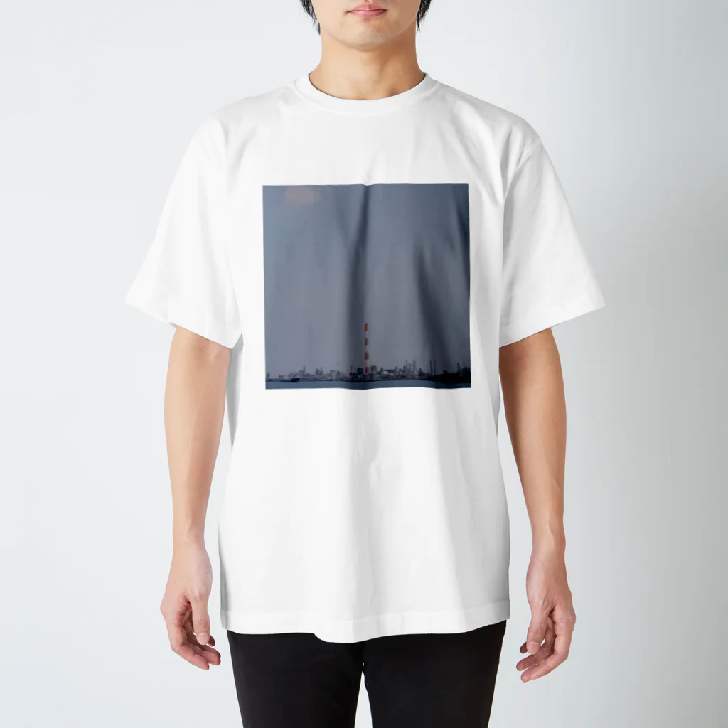 PORTONE, ART, LABORATORY.の Industrial chimney スタンダードTシャツ