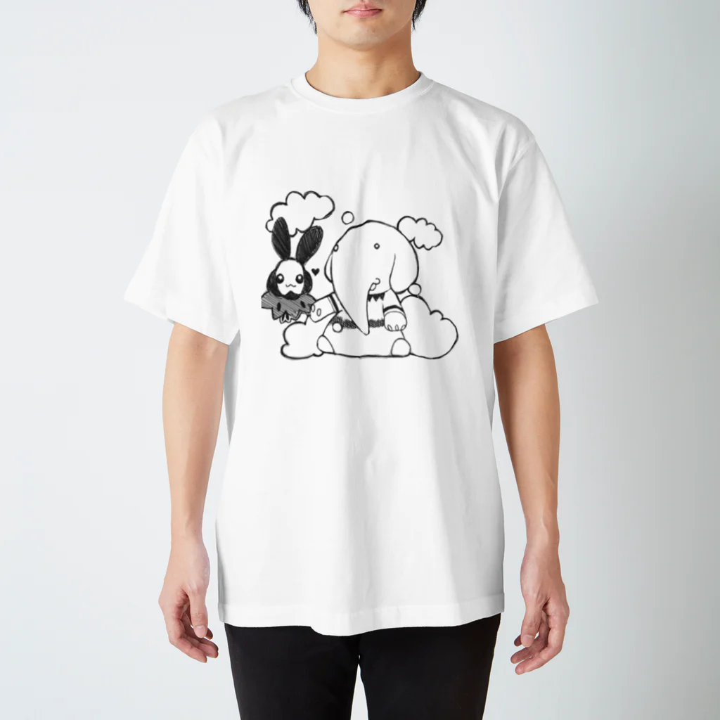 yuringのぱおんくんとうさはねちゃん。 Regular Fit T-Shirt