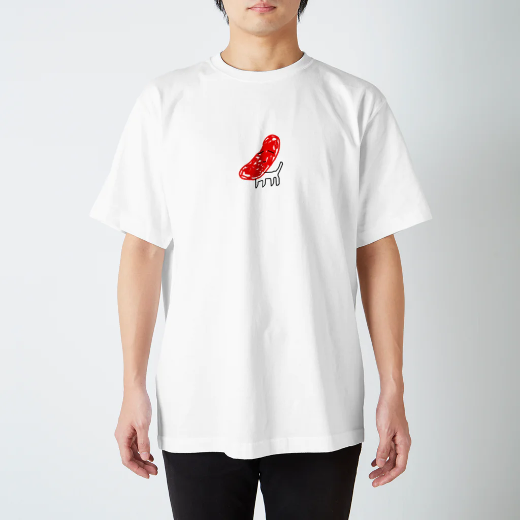 tsubachaの焼きソーセージ・ポチ Regular Fit T-Shirt