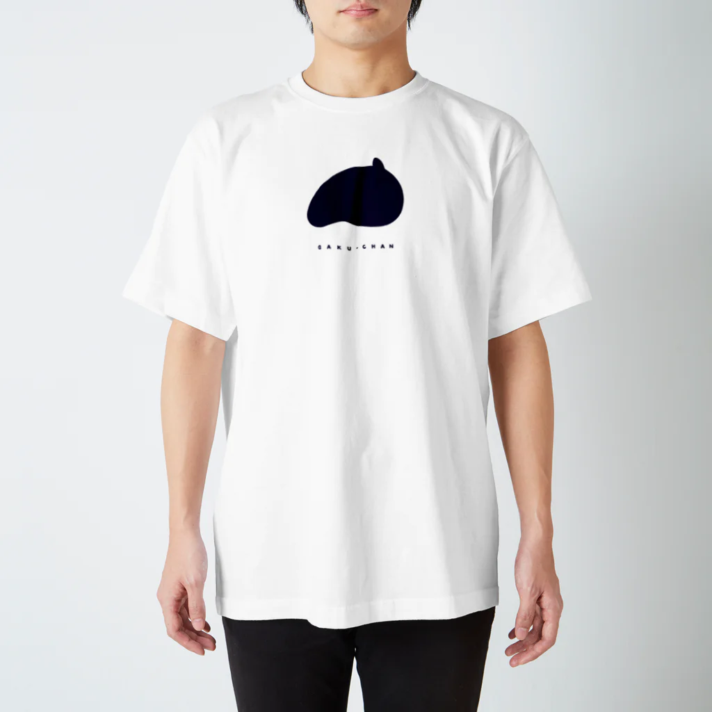 増村十七のバクちゃん  モノトーンシルエット Regular Fit T-Shirt