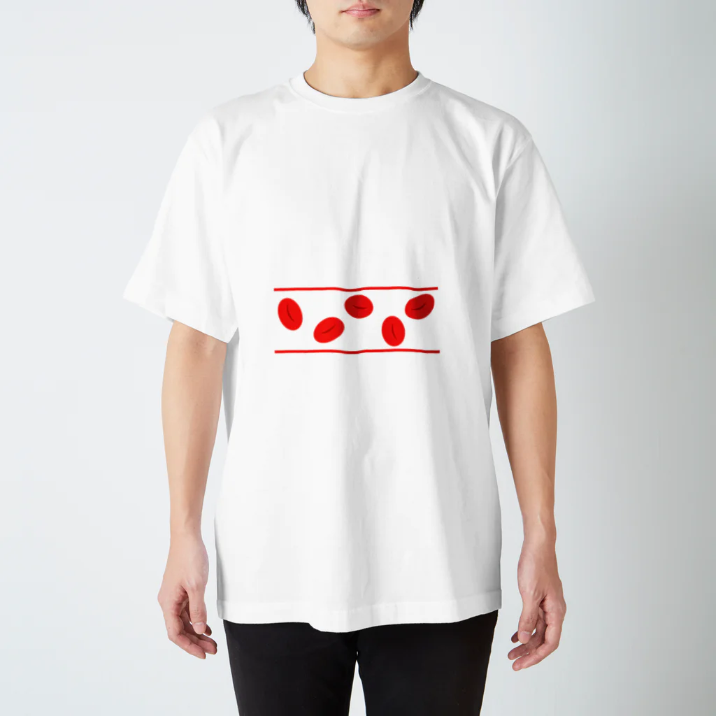 うつせみのアトリエの赤血球 スタンダードTシャツ