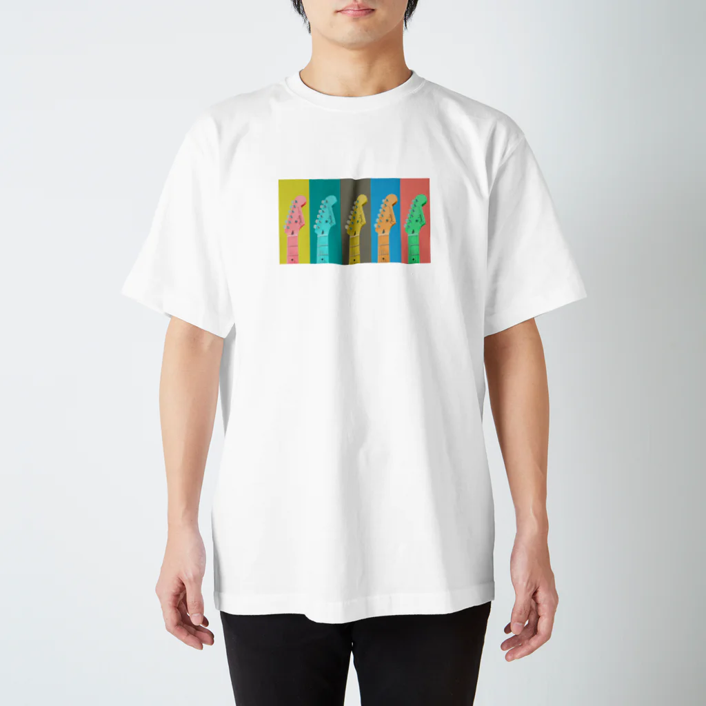 SAKURA スタイルの虹色　フェンダー  Regular Fit T-Shirt