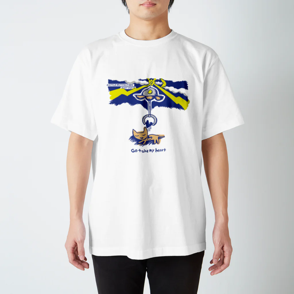 andymenteのCATTLE MUTYRATION スタンダードTシャツ