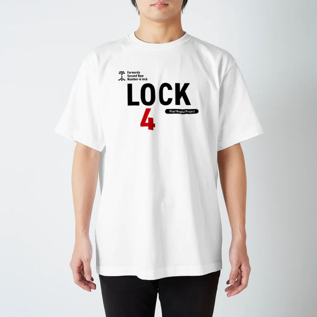 Play! Rugby! のPlay! Rugby! Position 4 LOCK Regular Fit T-Shirt