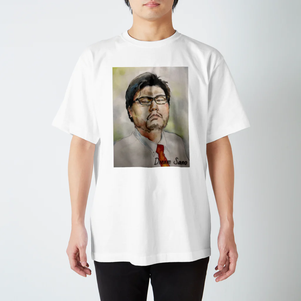 さのっちグッズのドリーミング佐野 スタンダードTシャツ