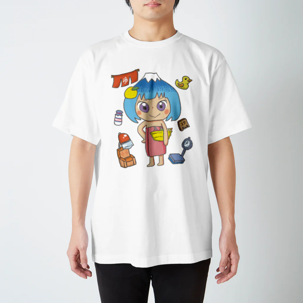 さくら いま のおみせ◎SUZURI店のふじやまゆず子◎Tシャツ Regular Fit T-Shirt